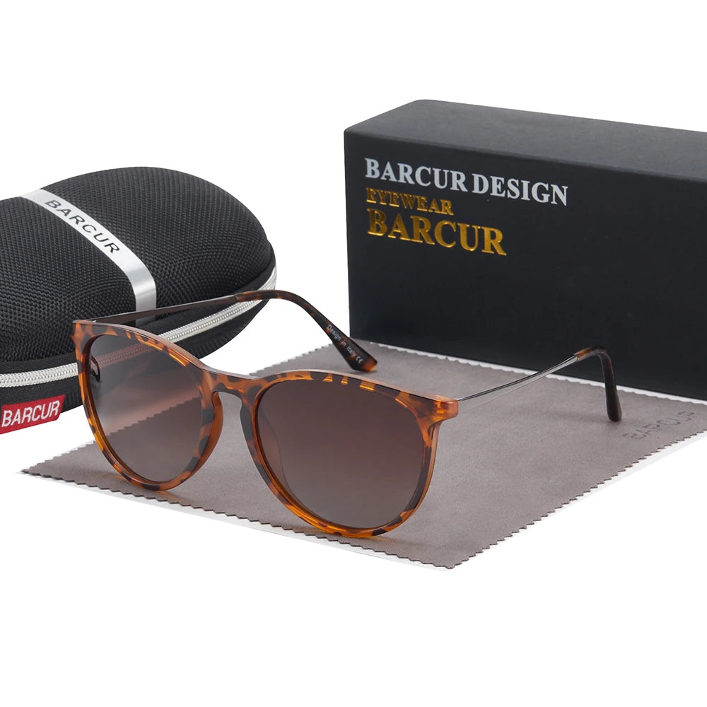 BARCUR Classic Polarized Sunglasses For Both Men Women Essential For Outdoor Driving Business Leisure Sunglasses