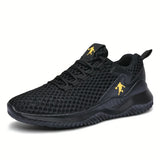 Men's Breathable Mesh Sneakers — Lightweight Casual Running Shoes