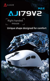 AJAZZ AJ179 V2 MAX Wireless Gaming E-Sport 1K Polling Rate Lightweight Design Ergonomic PAW3311 Sensor