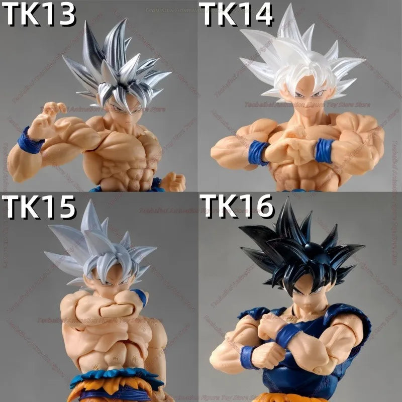 TKCUSTOM TK TK013 TK014 TK015 K016 Dragon Ball SHF Ultra Instinct Son Goku 3.0 Heads Custom Headsculpt Set Action Figures Toys
