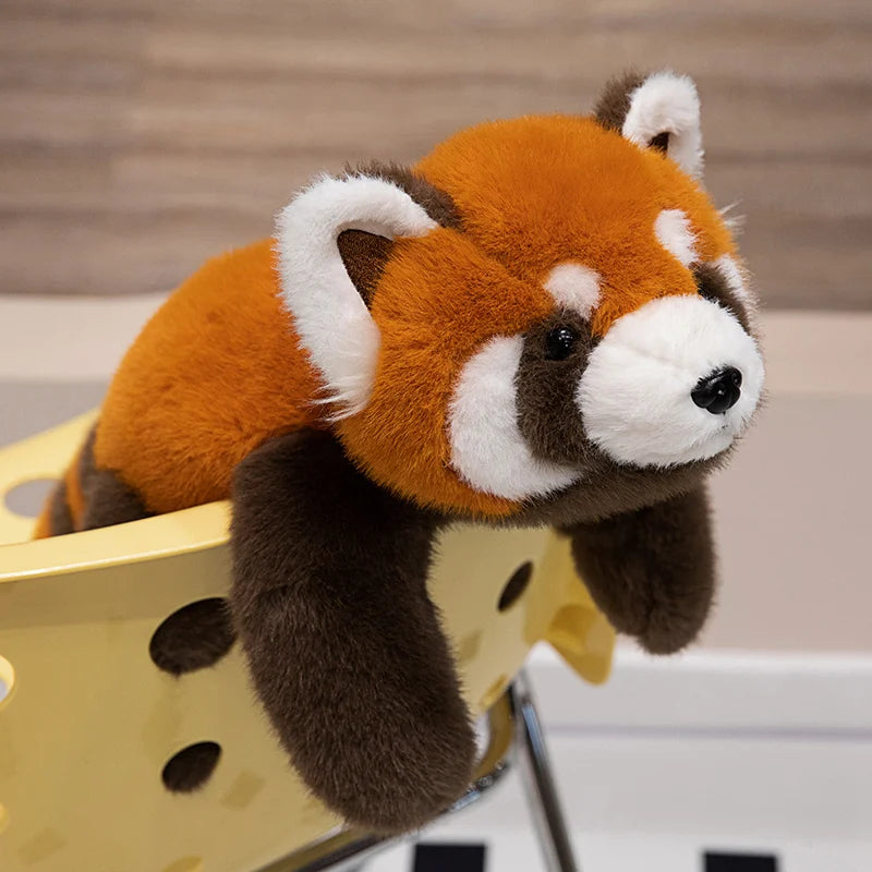 40-65cm Cute High Quality Simulation Animal Raccoon Red Panda Fox Plush Doll Pillow Home Decor For Boys And Girls Christmas Gift