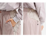 Men's Colorblock Wide-Leg Pants