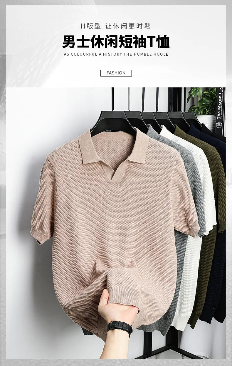 Men's Premium Cotton Polo Shirt | Relaxed Summer Fit