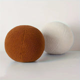 Nordic Spherical Throw Pillow – Soft Cotton Cushion