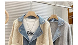 Layered Denim Jacket | Autumn/Winter Mixed-Media Streetwear
