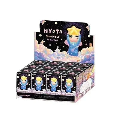 POP MART Nyota Growing Up By Your Way Series Blind Box Guess Bag Mystery Box Toys Doll Cute Anime Figure Desktop Ornaments