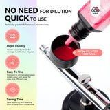 SAVILAND 36-Color Airbrush Gel Nail Polish Set – No Dilution
