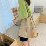Women's Mesh Tote Bag for Beach & Shopping