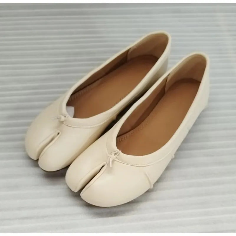 Split Toe Ballet Flats | Tabi Loafers for Women