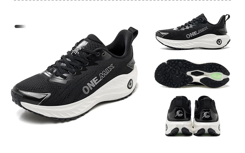 ONEMIX New O-Resilio Running Shoes for Men Lifestyle Jogging Shoes Lightweight Wearable Leisure Sneakers Outdoor Sports Shoes