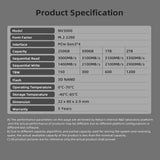 Netac NVMe SSD M2 1TB 2TB 500GB 250GB 3500MB/s SSD PCIe3.0 M.2 2280 SInternal Solid State Drives Disk NV3000 for Laptop Desktop