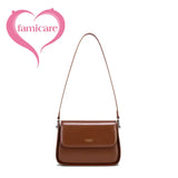 Wholesale Women Suede Bag Female Retro Frosted Cowhide Split Leather Armpit Shoulder Bag Lady Handbag Trendy Crossbody Messenger