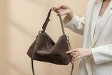Luxury Suede Boston Tote