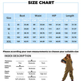 Fleece Bib Overalls - Adjustable Warm Winter Fuzzy Jumpsuit & Ski Pants