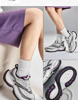 Xtep Basque 2 Casual Shoes for Men Height-increasing Mesh Cushioning Retro Millennium Daddy Female Shoes 875219320012