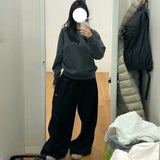 Women's High-Waist Wide-Leg Sweatpants