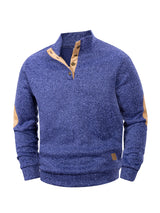 Men’s Casual Henley Pullover