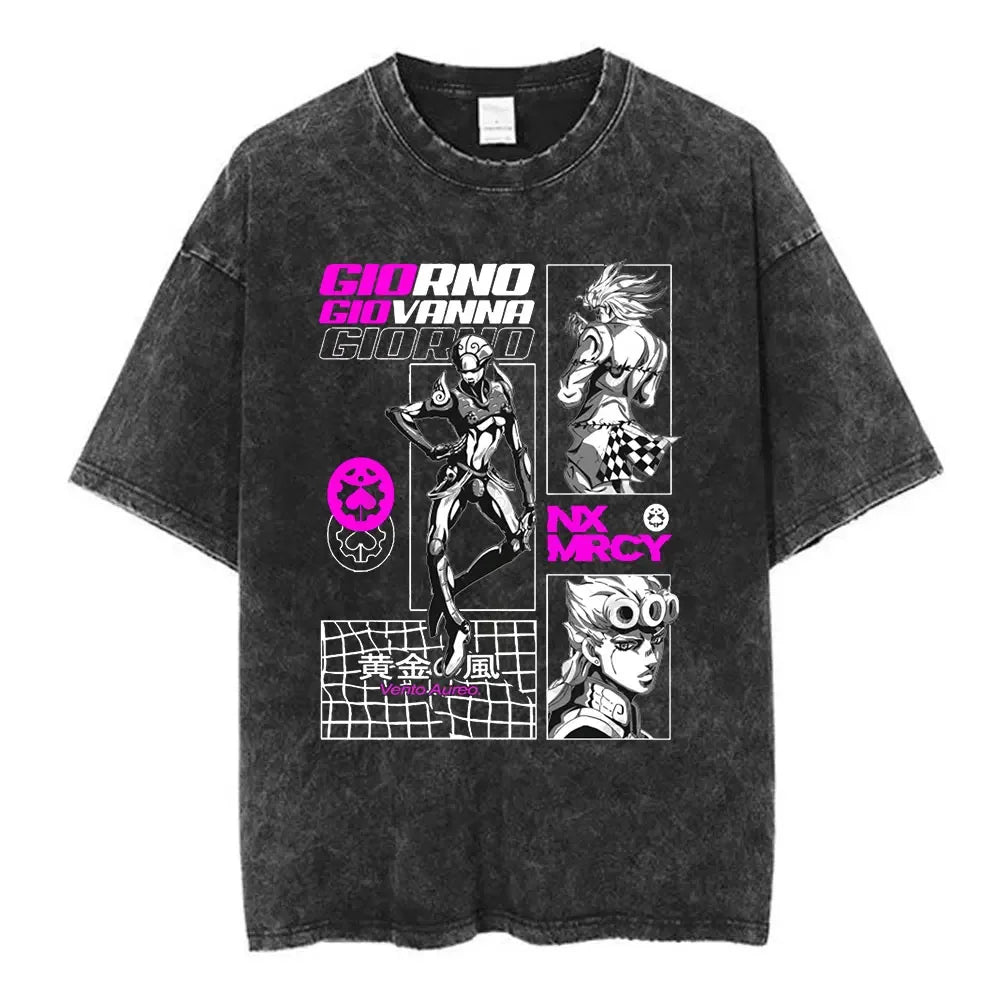 JoJo’s Bizarre Adventure: Steel Ball Run Washed Tee