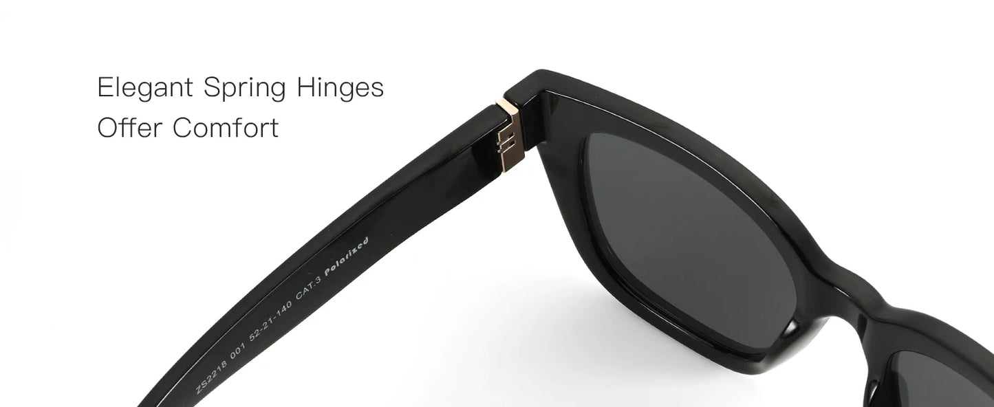 ZENOTTIC Retro Square Polarized Sunglasses for Women Vintage Sun Glasses UV400 Protection Trendy Shades Fashion Style
