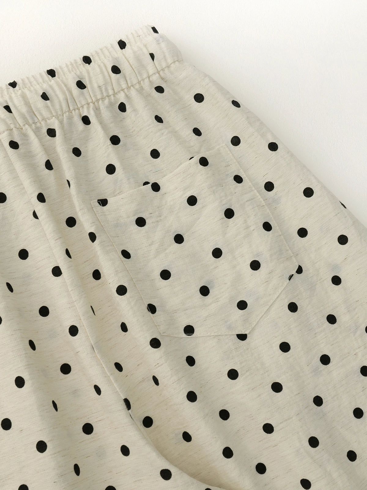 Women's Linen Blend Wide-Leg Pants