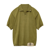 Maden Vintage Seagull Collar Polo Shirt for Men
