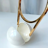 Evening Party Mini PVC Ball Handle Bag Women Luxury Electroplated Bowling Purses Elegant Minimalist Round Ball Designer Handbags