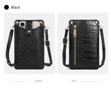 Women Mini Bag PU Leather Crossbody Purse Wallet Shoulder Pouch Mobile Phone Bag