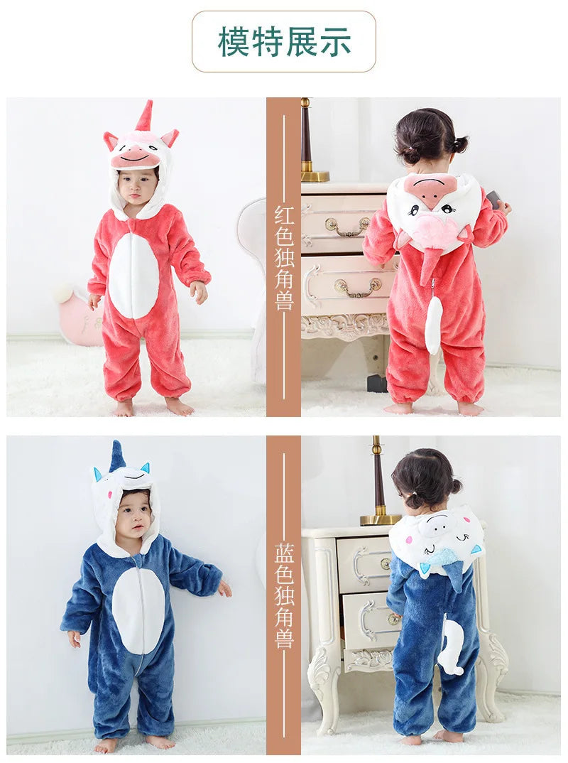 Cozy Lion King Baby Kigurumi Jumpsuit