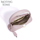 MOTINGSOME Spring Satchel Bag Luxury Designer Woman Genuine Leather Saddle Purse Shoulder Handbag 2026 New in Mini Tote