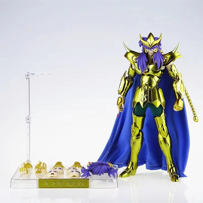 JM.MST Saint Seiya Myth Cloth EXM Scorpio Milo Plus 3.0/Crown Gold Knights of the Zodiac Action Figure In Stock