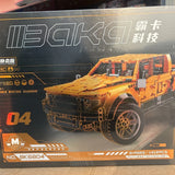 1300+PCS Tech Raptors Pickup Truck Race Car Building Block Kit Compatible MOC Creative DIY Vehicle Bricks Toys Gift Teens Adults