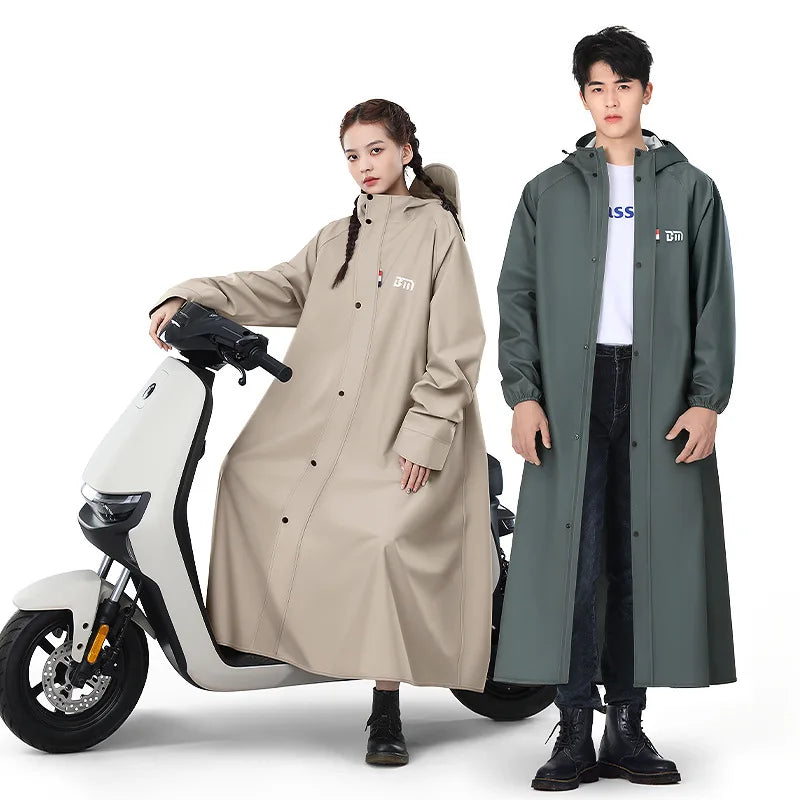 All-Weather Full-Body Poncho for Cycling & Hiking