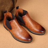 Men’s Retro Chelsea Ankle Boots