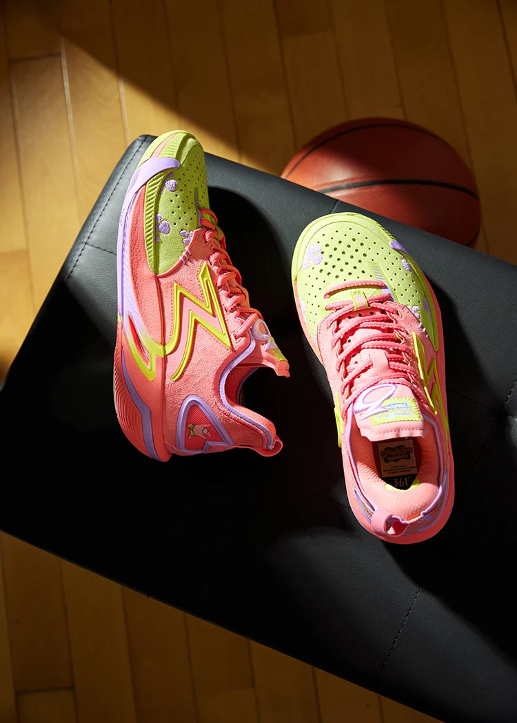 361 Degrees BIG3 6.0 Pro Men Basketball Shoes Carbon Plate Breathable Flexible Responsive Grippy Cushion Male Sneaker 672521103F