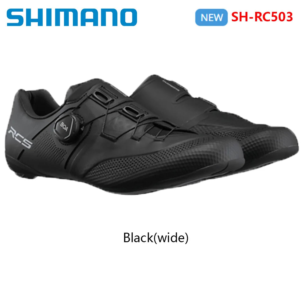 Shimano RC502 RC503 Road Bike Lock Shoes RC5 RC500 RC502 Carbon Fiber Sole Road Bike Self-locking Riding Shoes Locking Shoes