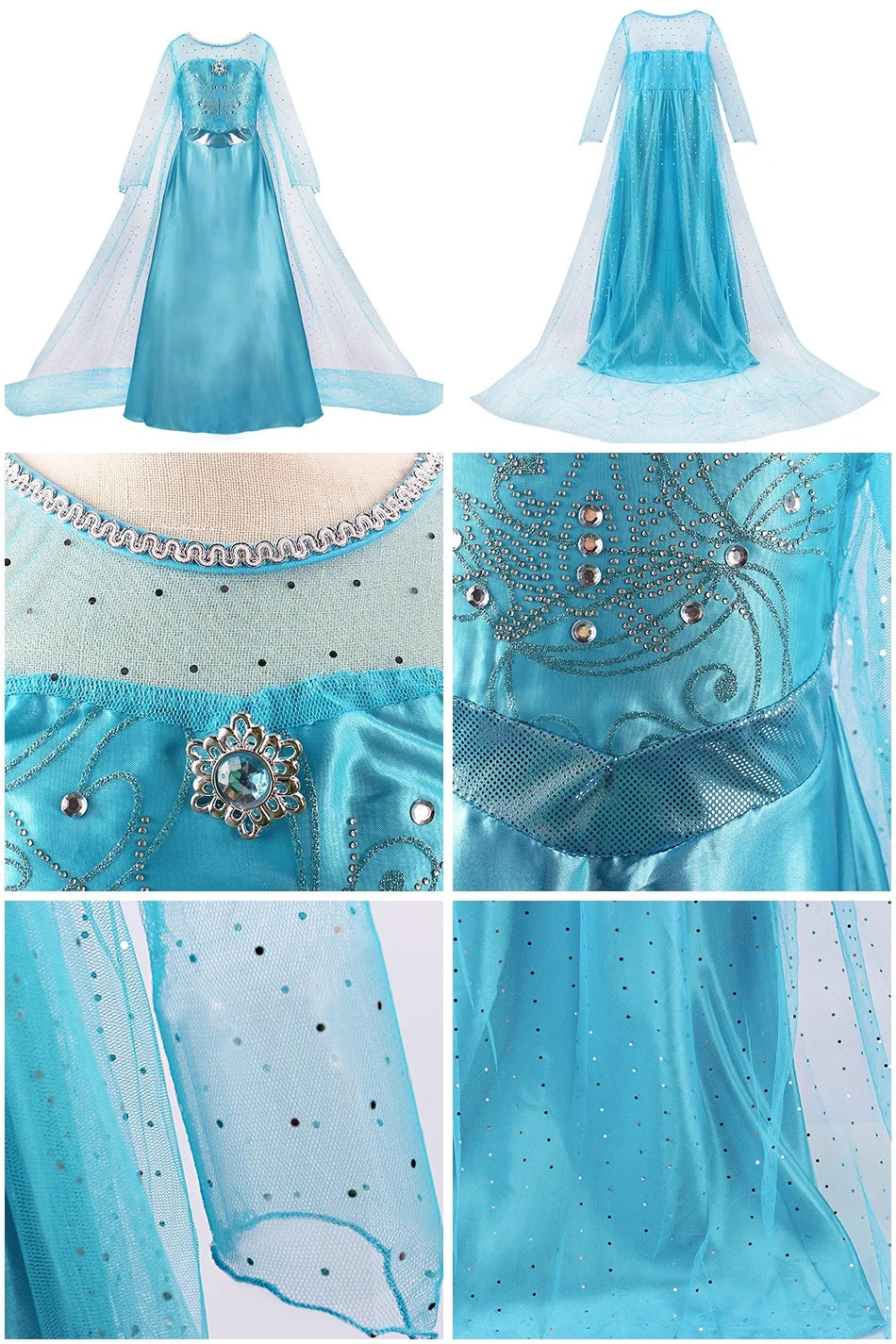 Enchanting Princess Cosplay Party Dress