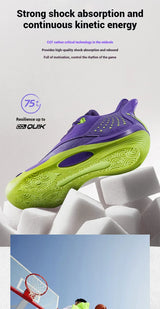 361 Degrees Team Joker Men Basketball Shoes Combat Rebound Anti-slip Wear-resistant CQT-QU!K Stable High-top Sneakers 572511105