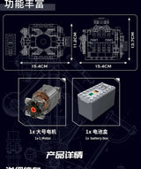 MOULD KING 10171 Technical Motorized LSX454 V8 Engine Building Block Toys Educational Car Bricks Children MOC Toys Gift For Kids
