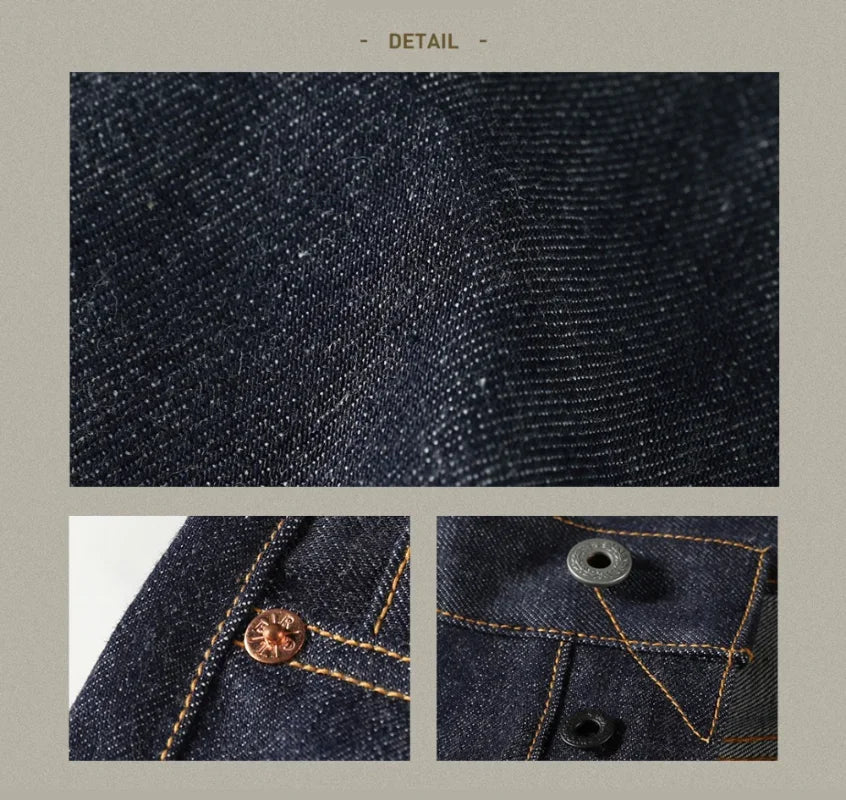 Red Tornado 55501 Relaxed Straight Fit Men's Raw Selvedge Jeans