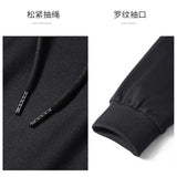 Plus Size Men's Hoodies 7XL 6XL Loose Casual Sweatshirts Fashion Long Sleeve Tops 185KG Hooded Pullover Streetwear Male Clothing