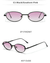 DDDLONG Fashion Small Round Retro Sunglasses Women Classical Vintage Punk Sun Glasses For Men Eyewear Outdoor Shades D609
