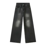 Vintage Camouflage Wide-Leg Men's Jeans