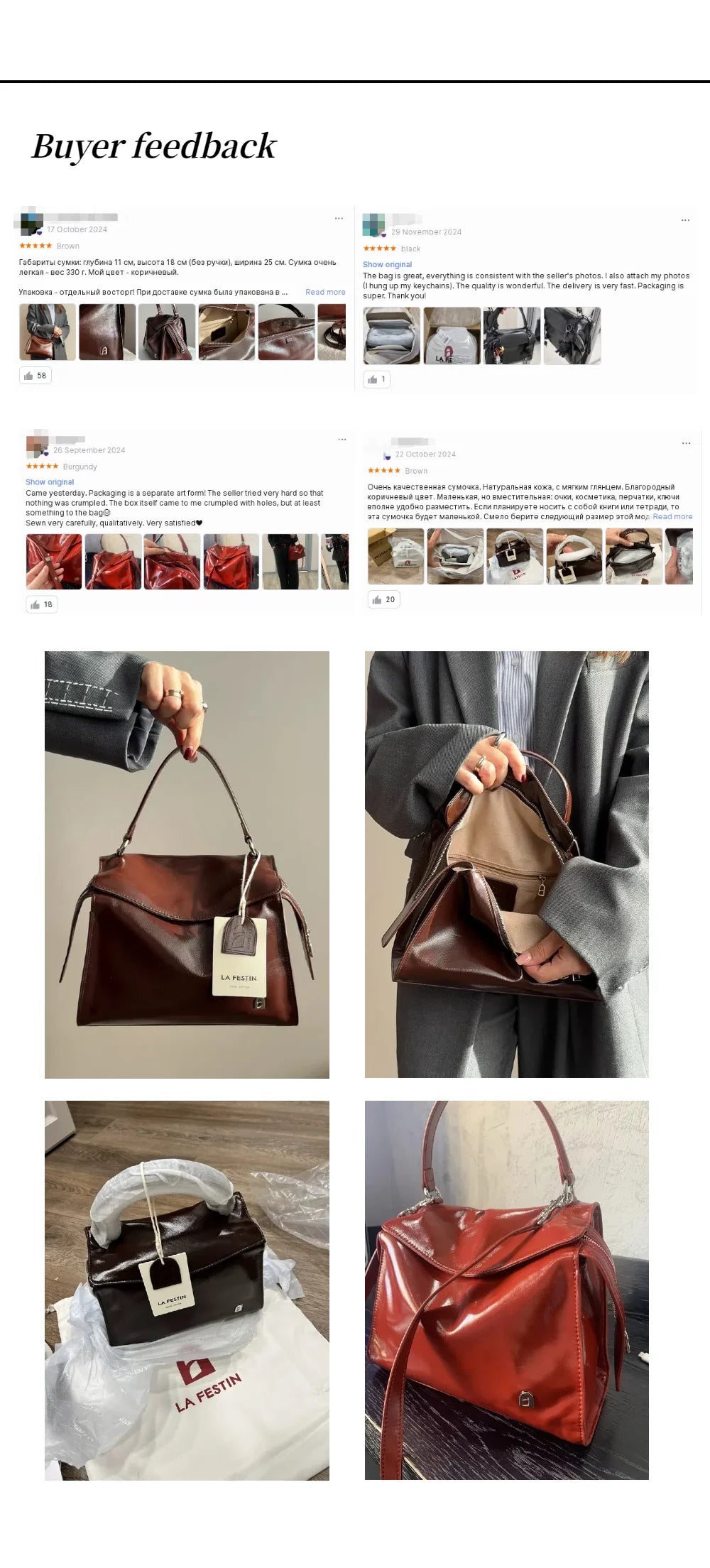 LA FESTIN Original Brand Shoulder Bag 2025 New Handbag Women Casual Tote Bags Fashion Crossbody Bag Spring and Summer Bag