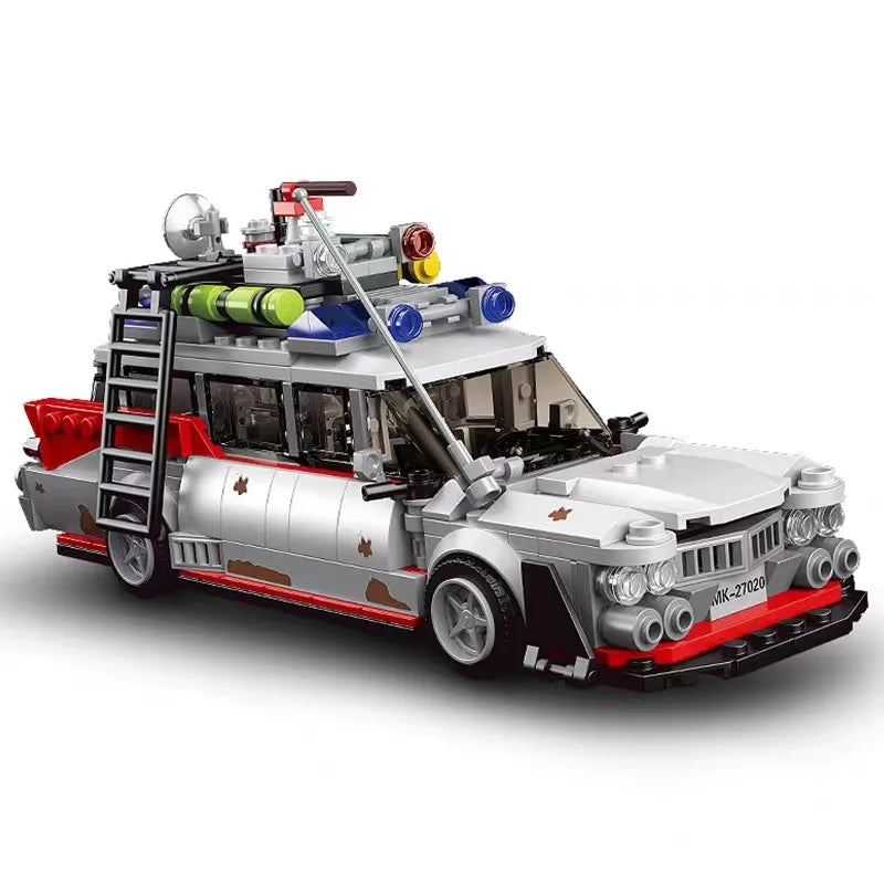 10021 Zombies Ghost Hunting Squad Assembling car toy building blocks