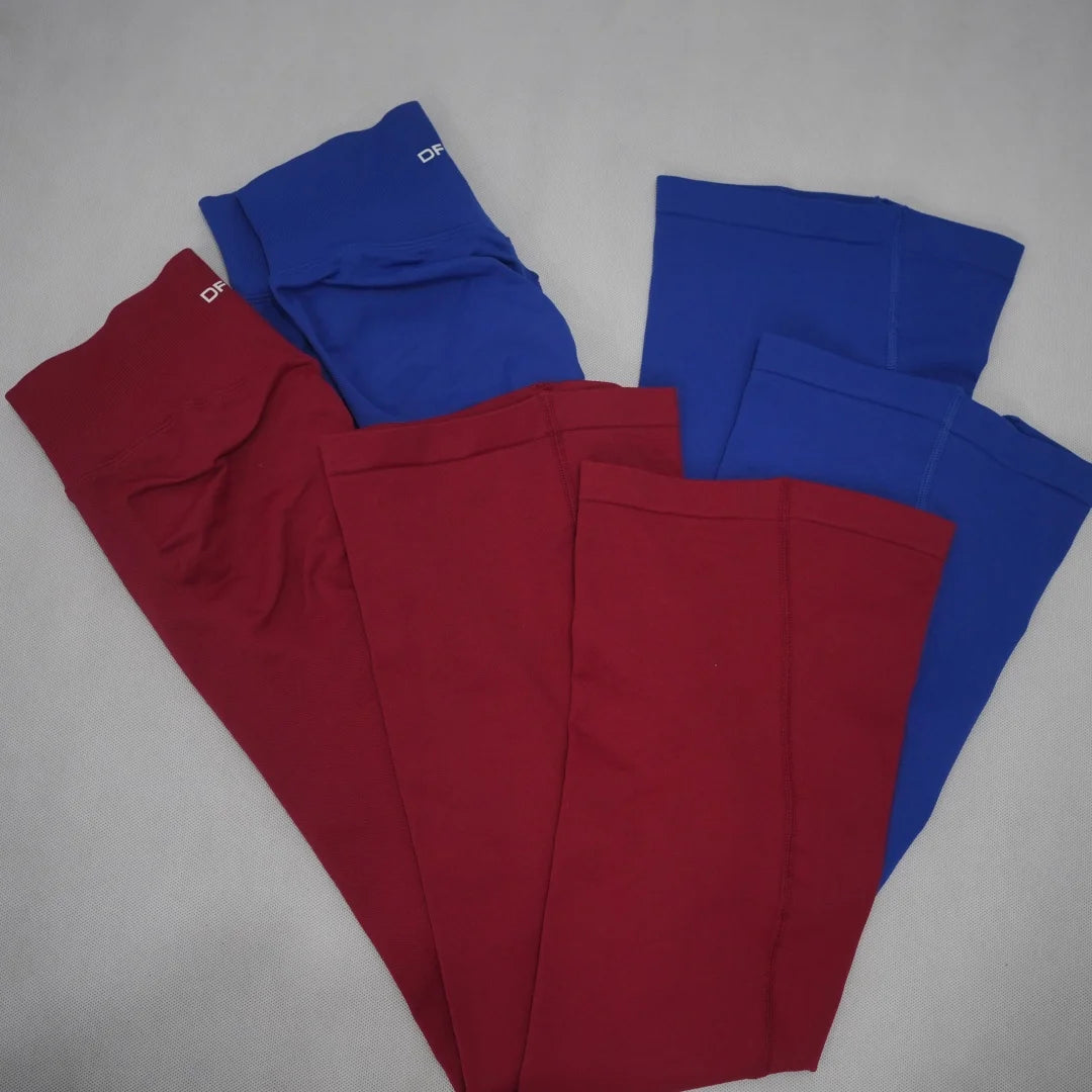 Women's Flare Yoga Pants with Stretch Waist