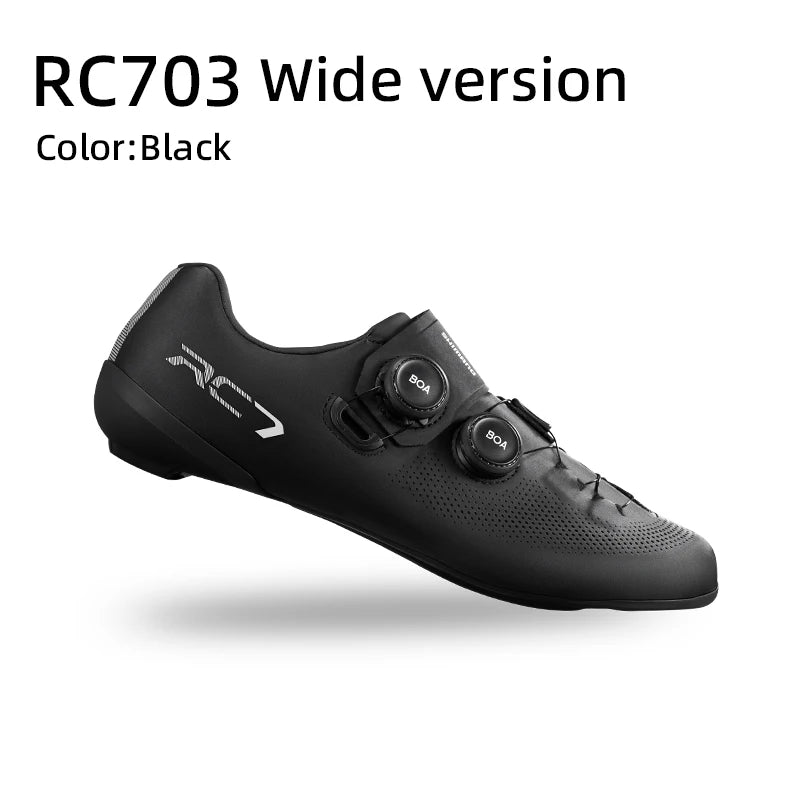 SHIMANO RC7 RC703 RC701 Carbon Bottom Road Bike Racing Professional Self-locking RC703 Cycling Shoes RC703 Lock Shoes