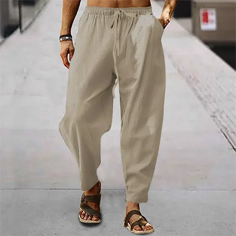 Men's Lightweight Cotton Casual Pants