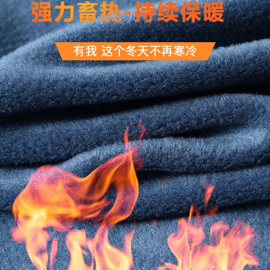 Men’s Plus Size Fleece Hoodie, Up to 12XL