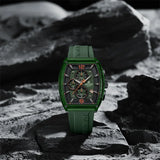Men’s Waterproof Quartz Watch - Silicone Sport Strap