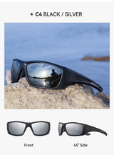 KDEAM Men's Polarized Cycling Sunglasses – TR90 Frame